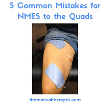 5 common mistakes for neuromuscular electrical stimulation