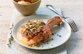 Kalbskotelett Mit Champignonkruste Kalbskotelett Rezepte Lebensmittel Essen