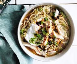 Chicken And Egg Noodle Soup With Ginger And Chilli Recipe Egg Noodles Chilli Recipes Chicken And Egg Noodles