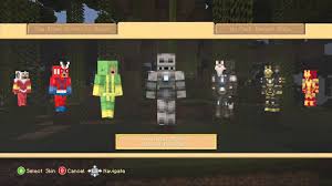 View, comment, download and edit digimon minecraft skins. Minecraft Xbox 360 Marvel Skin Pack Review Part 1 Youtube