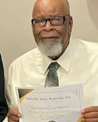 Its with a heavy heart to announce our dear Brother Ronald Phillips has  entered the Omega Chapter. He was a pillar within the Gastonia community  and a foundational piece of our chapter.