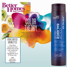Joico Color Balance Blue Shampoo Was Highlighted As A Shampoo That Tones Down Brassiness And Orange Hues In Highlighted Brown H Joico Color Color Balance Joico
