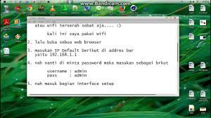 Menjaga router anda terlindungi dengan password & mengganti password secara rutin adalah kunci… Cara Ganti Password Wifi Youtube