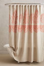 Embroidered Linen Shower Curtain Cool Shower Curtains Black Shower Curtains Burlap Shower Curtains