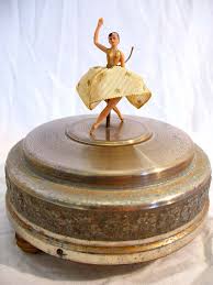 Round musical mobile housing (for 1.18) $5.95. Vintage Cody Ballerina Music Box Etsy Music Box Vintage Music Box Ballerina Antique Music Box