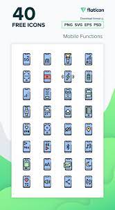 40 Free Vector Icons Of Mobile Functions Designed By Freepik Vector Free Icon Vector Icons