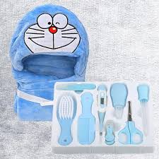 Choose from a wide range of towels for bath, hands & face with microfibre material. Amazing Wrapper Baby Bath Towel N Health Care Kit To India