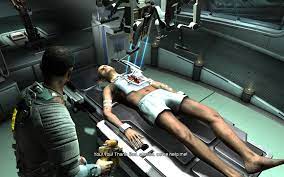 Dead Space 2」で，再びヒドい目にあいまくる主人公アイザックに扮して涙目になるのが，今週の「海外ゲーム四天王」だ