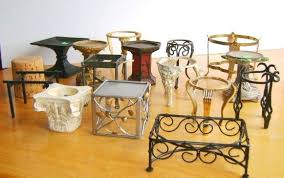 Candle Holders Make Great Dollhouse Tables Crafting By Holiday Diy Barbie Furniture Doll House Diy Barbie House