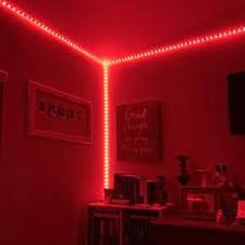 Pin by cosmicdrip on da room in 2020 red room decor chill room aesthetic bedroom. Diy Products In 2021 Led Lights Red Led Lights Led Lighting Bedroom