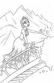 Elsa Making Snow Using Her Magic Power Coloring Page Coloring Page Frozen Coloring Pages Http Elsa Coloring Pages Frozen Coloring Pages Princess Coloring Pages