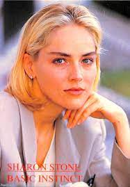 She seduces him with literal and figurative smoke that she blows into his face. Sharon Stone Basic Instinct Collecting Stamps Postbeeld Online Stamp Shop Collecting