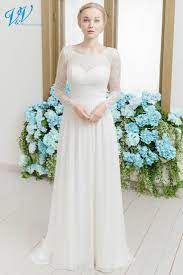 Check spelling or type a new query. Lorita Chiffon Hochzeitskleid Mit Langen Armeln Victoria Vincent