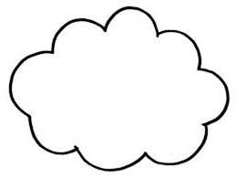 Clouds Image Of A Clouds Coloring Page Coloring Pages Cloud Template Angel Coloring Pages