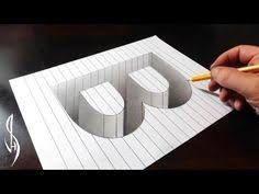 Drawing B Hole In Line Paper 3d Trick Art Optical Illusion Youtube Line Art Drawings Art Optical Illusion Drawings