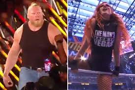 Not only did we get the return of becky lynch, but also the return of brock lesnar. Vtgrdibgpxczjm