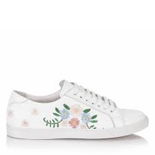 Hotic White Flat Shoes Ayakkabilar Canta Aksesuarlar