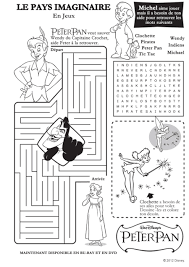 Jeux Et Coloriage Peter Pan