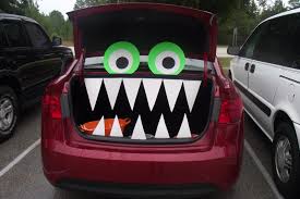 How To Dress Up Your Car For Halloween Ac Pro Trunk Or Treat Truck Or Treat Halloween Car Decorations