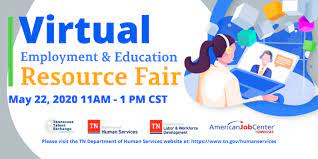 Now you can use your account. Virtual Resource Fair