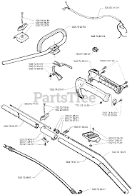 Husqvarna 240 RBD - Husqvarna String Trimmer (1997-02) Handle Assembly  Parts Lookup with Diagrams | PartsTree