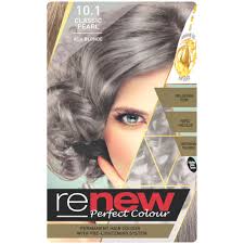If that color sounds a little too out there for you, there are some subtle. Renew Perect Colour Permanent Hair Colour Classic Pearl 10 01 Clicks