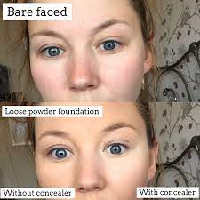 Before And After With Loose Powder Foundation Younique Loosepowderfoundation Loose Powder Foundation Loose Powder Powder Foundation