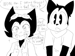 Bendy And Boris The Quest For The Ink Machine Mickey Bendy And Boris The Quest For The Ink Machine Bendy And The Ink Machine Ink Oswald The Lucky Rabbit