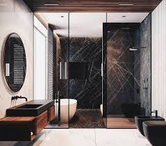 Banyo kimileri için altı üstü yıkanılacak bir yer olması sebebiyle evin çok da önemli bir parçası olmayabilir. 6 Tane Farkli Modern Tuvalet Ve Banyo Modelleri Banyo Mermeri Modern Banyo Tasarimi Modern Banyo