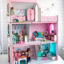 Puppenhaus Barbie Haus Für Barbies Puppenhaus Spielzeug | Etsy