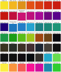 56 Surprising Pantone Plastic Color Chart