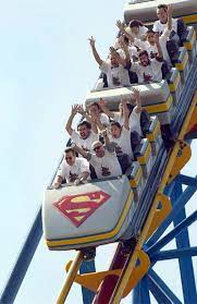 Superman El Ultimo Escape Six Flags Juegos Mecanicos Montana Rusa