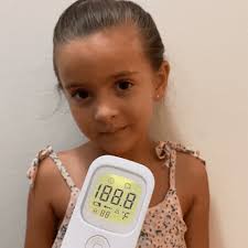 Always use a digital thermometer to check your temperature. No Contact Forehead Thermometer Babies Mall Shop