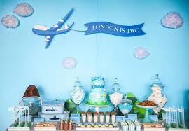 Airplane party supplies & decorations. Kara S Party Ideas Airplane Birthday Party Planning Ideas Supplies Idea Cake Decorations