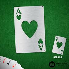 A trick consists of each player laying one card from their hand in the middle of the. Ace Of Hearts Card
