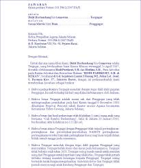 Jawaban dan eksepsi tergugat i. Contoh Surat Jawaban Cerai Contoh Surat