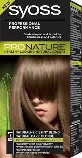 Syoss Pronature 6 1 Naturalny Ciemny Blond Koloryzacja Wlosow Opinie Senior Pl Syoss Pronature 6 1 Naturalny Ciemny Blond Ciemny Blond Ciemny Naturalny