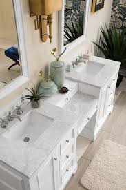 82 De Soto Bright White Double Sink Bathroom Vanity James Martin Vanities Vanitiesdepot Co Bathroom Sink Vanity Master Bathroom Vanity Double Sink Bathroom