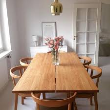 Skovby Plank Table Sm105 And Dining Chairs Sm52 Skovbyfurniture Beautiful Dining Rooms Dining Table Dining Chairs