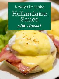 4 Fearless Ways To Make Perfect Hollandaise Sauce Blog Noshon It Hollandaise Sauce Recipe For Hollandaise Sauce Food