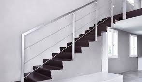 The supporting structure is hidden within each tread and behind the face of the wall. Cantilevered Stairs Step Folded Metal Sheet Alfa Scaleafascale