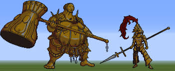 Check spelling or type a new query. Pixelart Smough Ornstein From Darksouls Enjoy D Minecraft