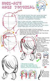 Drawing techniques drawing tips drawing reference drawing sketches drawing ideas hair styles drawing drawing stuff sketching tips learn drawing. Anime Hair Tutorial By Suri Ai On Deviantart How To Draw Anime Hair Anime Tutorial How To Draw Hair