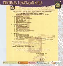 Lowongan kerja 15 is a job search engine designed to make it easier to find your dream job on the internet. Disnakertrans Lowongan Kerja Operator Produksi Winding Di Pt Ksm Yogyakarta