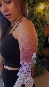 Jack Skellington Simple Tattoo