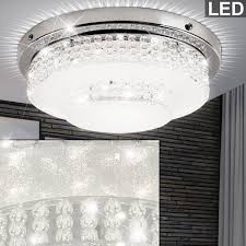 Ein freier designraum mit tausenden von innovativen und inspirierenden ideen für sie.egal, ob sie ein neues. Led Decken Leuchte Wohnzimmer Kristall Effekt Lampe Kuchen Strahler Rund Globo 48213 24