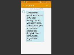 Dzis gwaltowne burze, grad, silny wiatr i ulewny dedzcz. Alert Rcb Co To Jest Rcb Przesyla Sms Y Z Ostrzezeniem Pogodowym Express Ilustrowany
