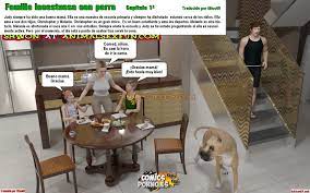 Familia Incestuosa con Perro (Incesto 3D) - Ver Comics Porno XXX en Español