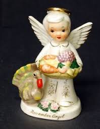 5 out of 5 stars. Vintage 1956 Napco November Birthday Angel Bell W Spaghetti Trim S 1307k Japan Ebay Vintage Thanksgiving Birthday Angel Porcelain Dolls Value