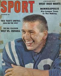 A young Steve Bisciotti with the late Johnny Unitas at Colts training camp